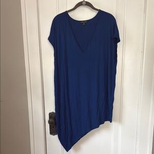 Universal Standard Asymmetrical Blue Tunic